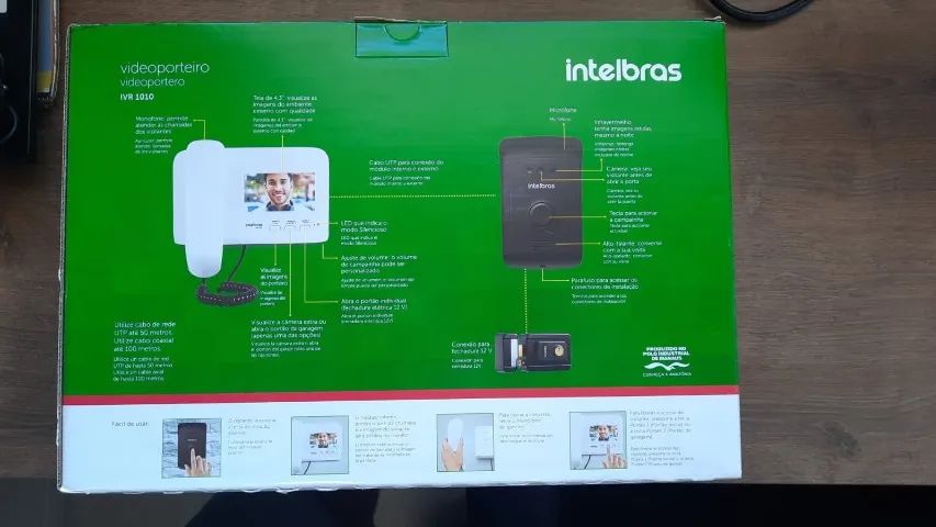 Vendo Vídeoporteiro IVR 1010 Bivolt + Intelbras - Foto 3