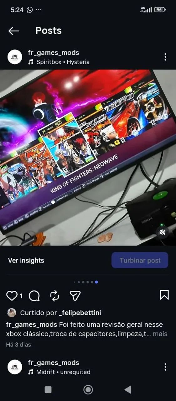 Cabo componente para Xbox clássico  - Foto 2