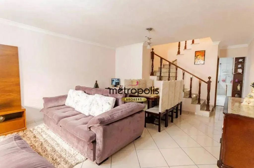Sobrado com 3 dormitórios à venda, 128 m² por R$ 785.000,00 - Vila Príncipe de Gales - San