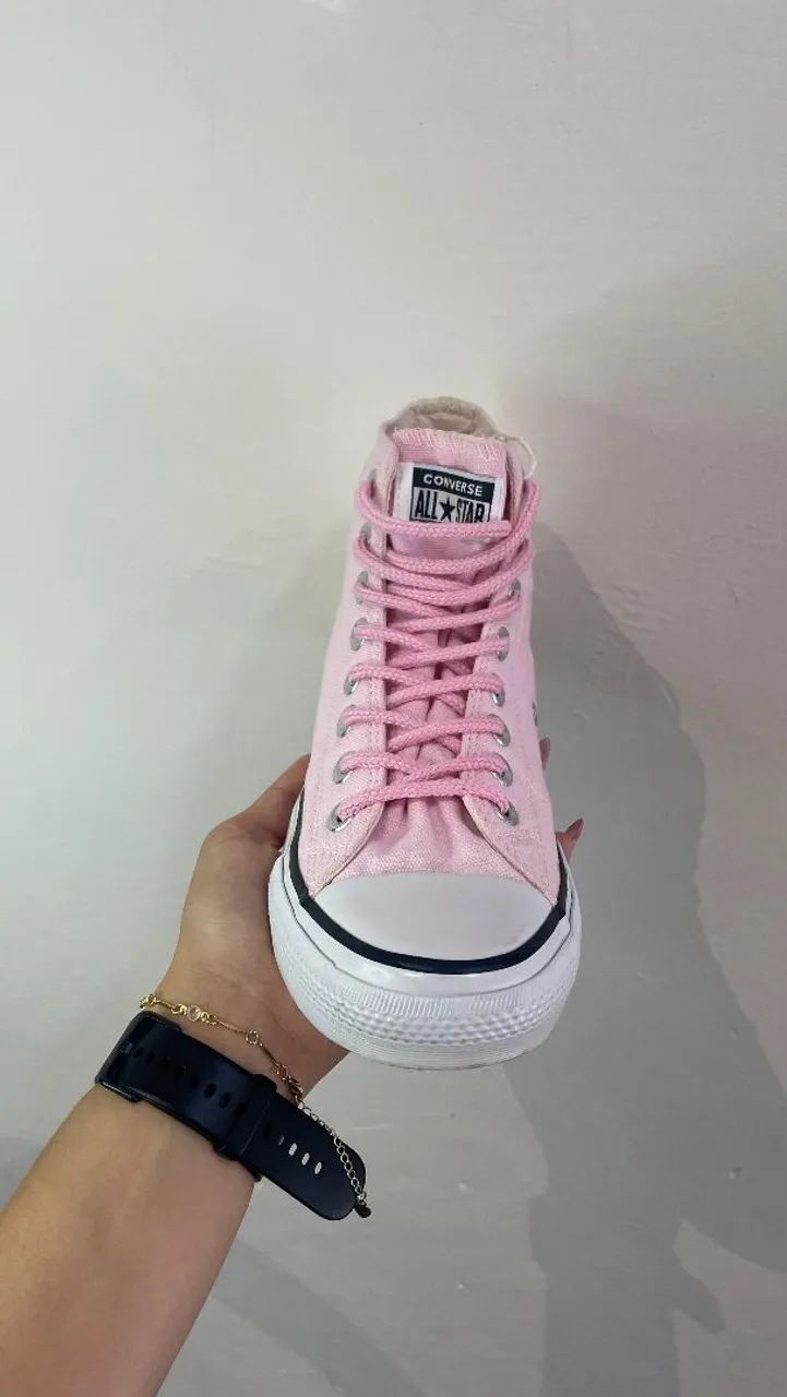 Tênis star Chuck Taylor rosa  - Foto 2