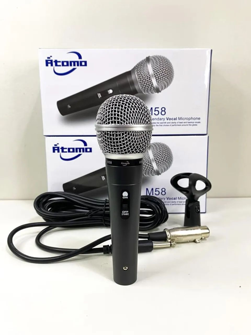 Microfone Com Fio M-58 Profissional