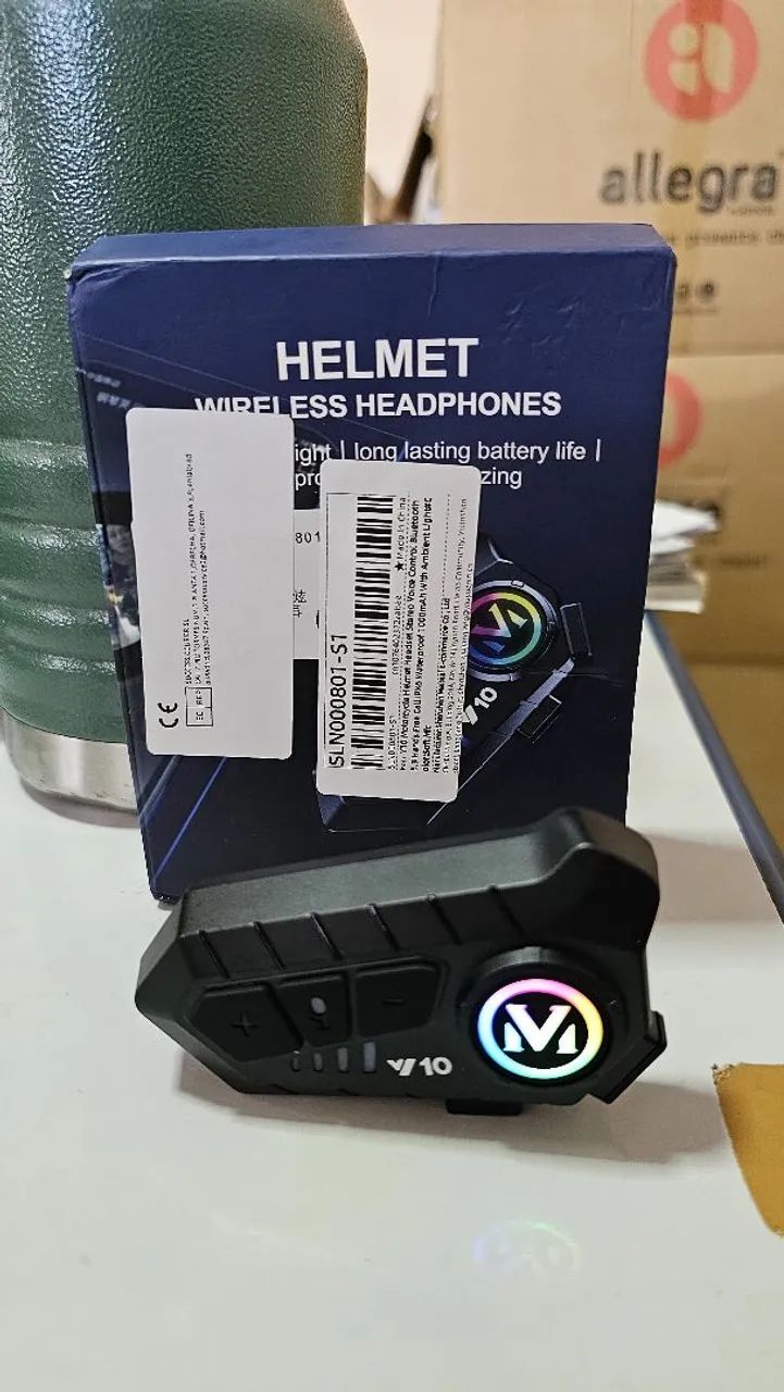 Comunicador capacete 