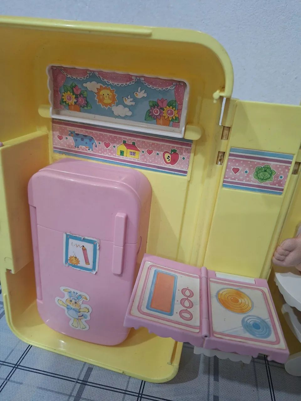 Casinha antiga Cabbage Patche Kids vintage anos 90 importada raridade  - Foto 4