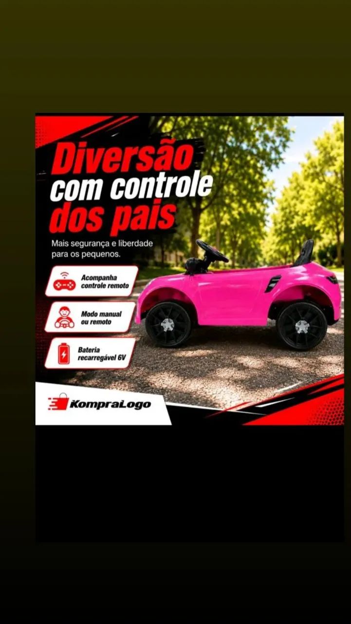 Carrinho controle remoto