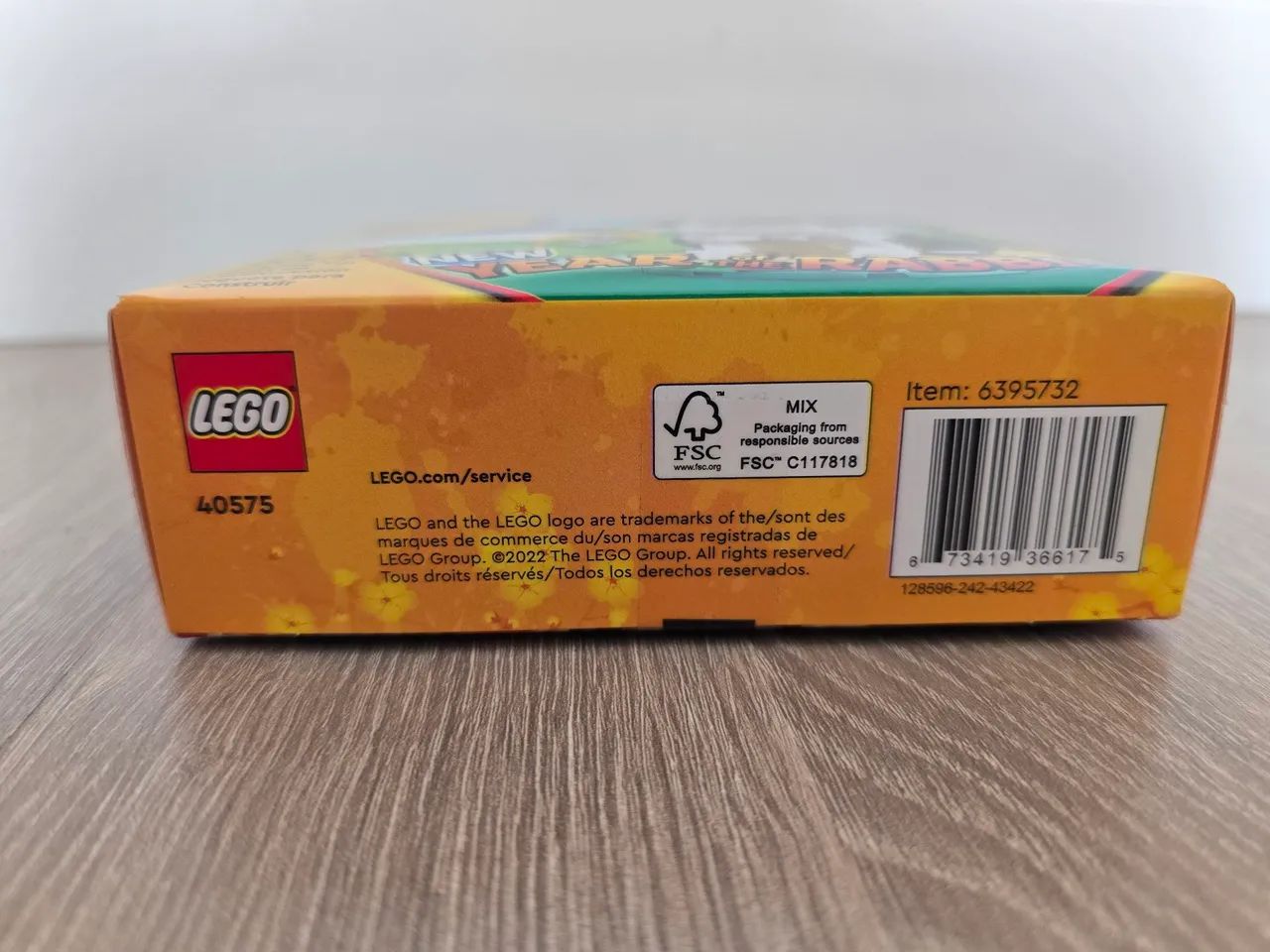 Lego Ano do Coelho 2022 194 peças Year of the Rabbit Lacrado <br><br> - Foto 5