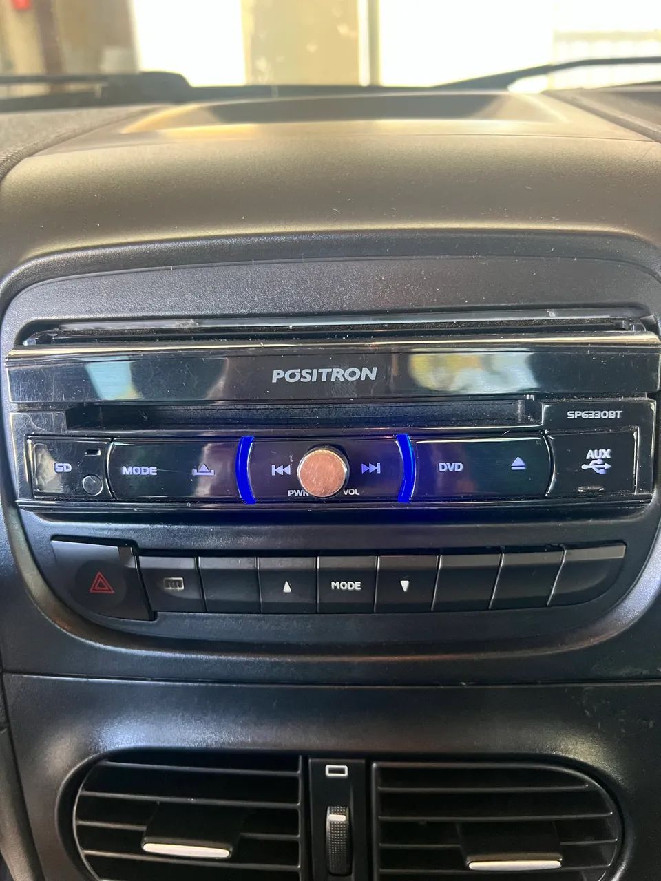 DVD player para carro