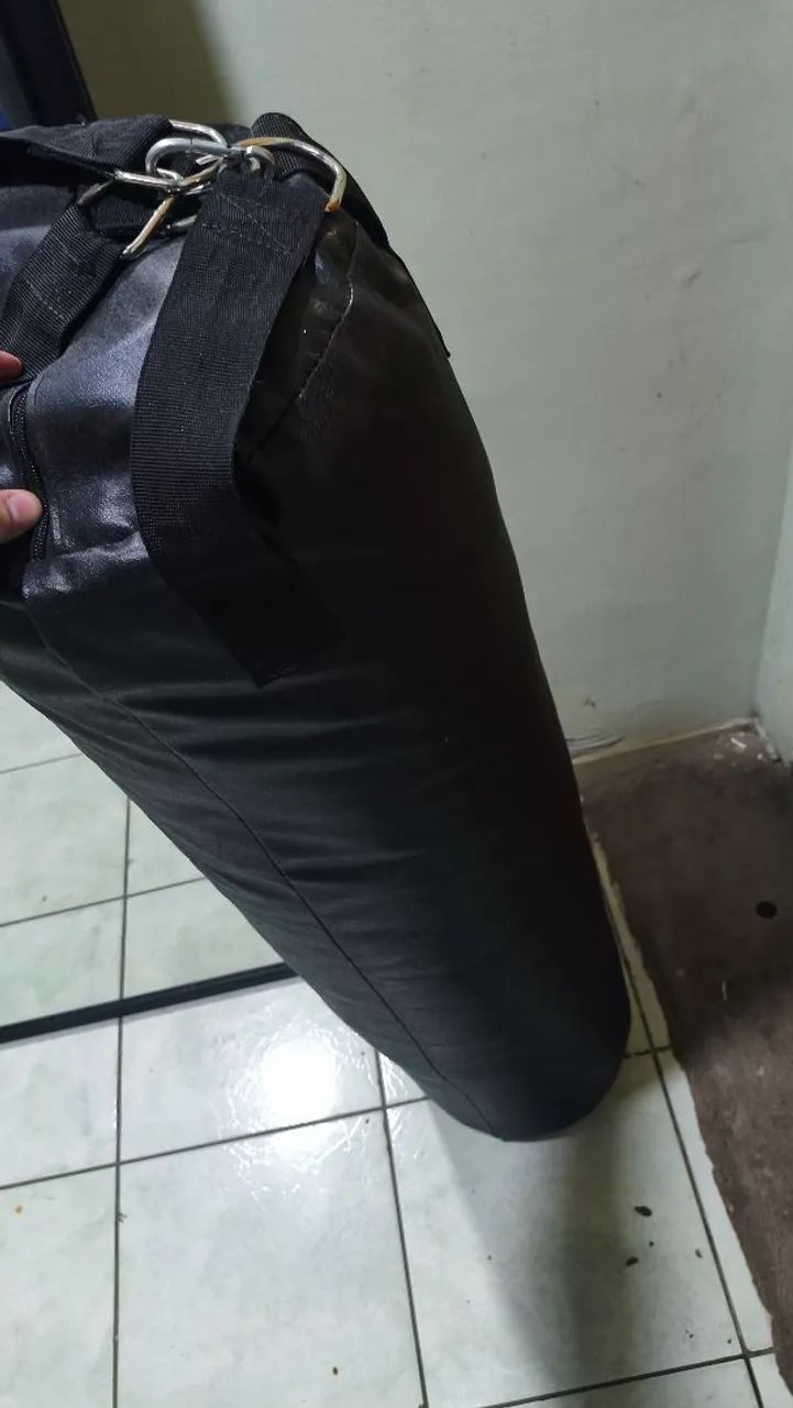 SACO DE BOXE + SUPORTE + LUVAS - Foto 2