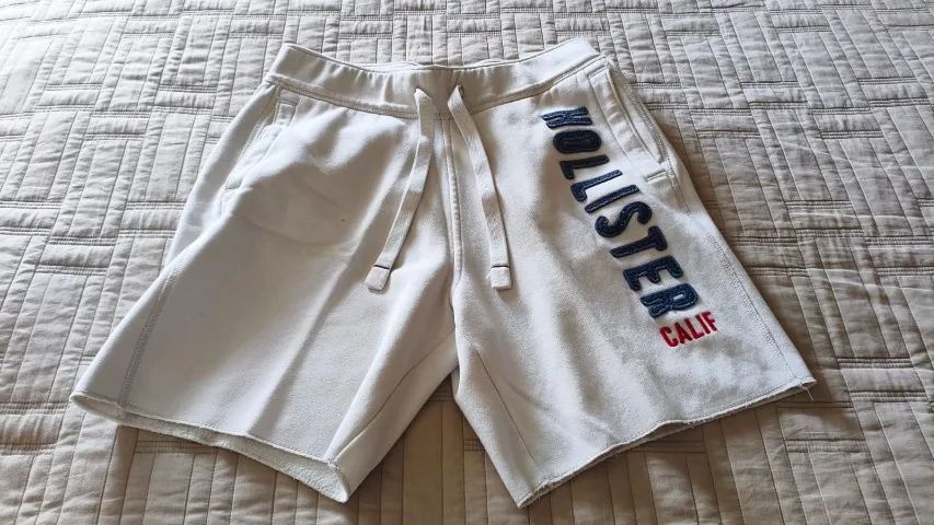 Bermuda moletom Hollister P