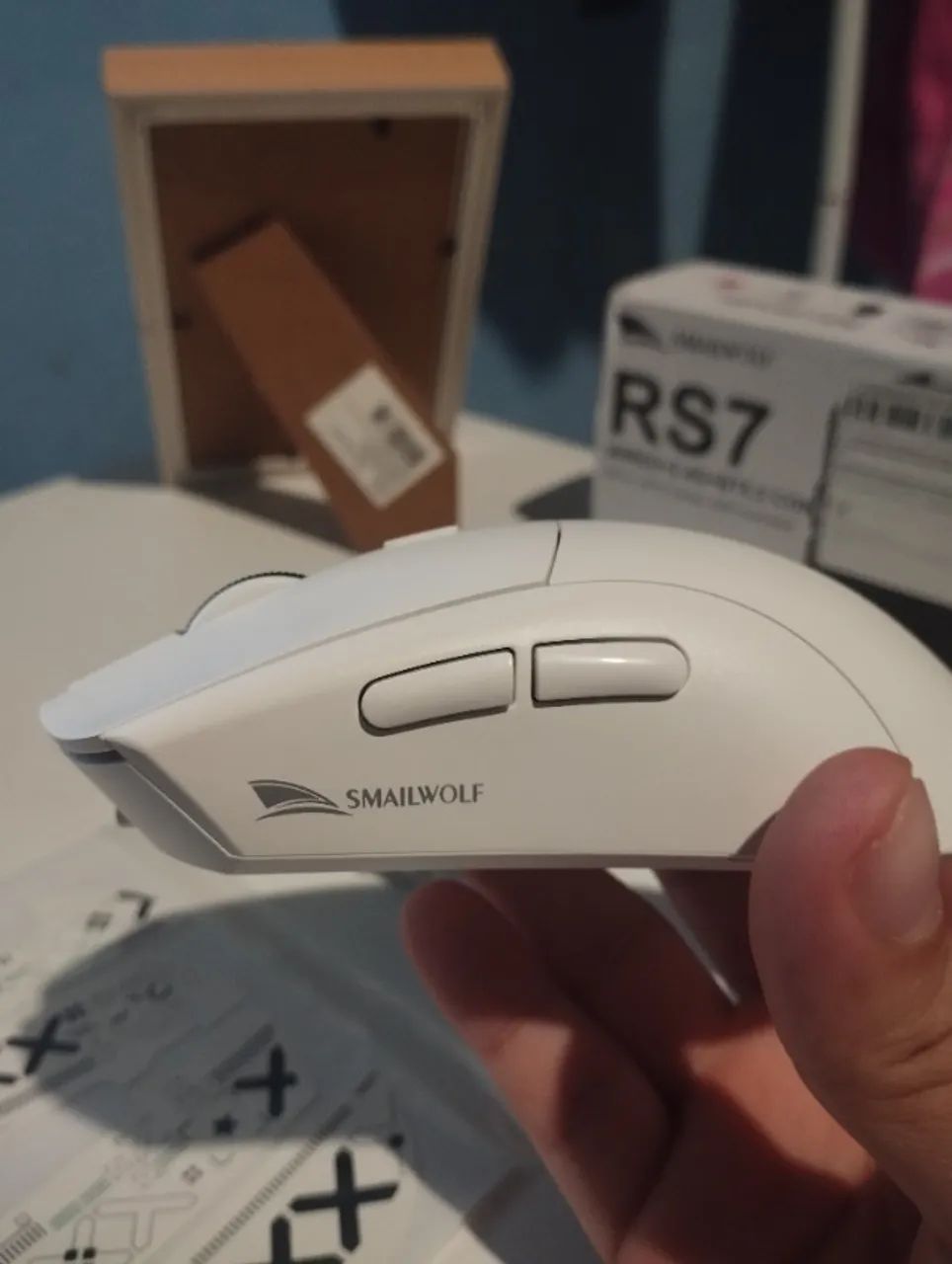 mouse gamer branco - para jogos competitivos - Foto 2