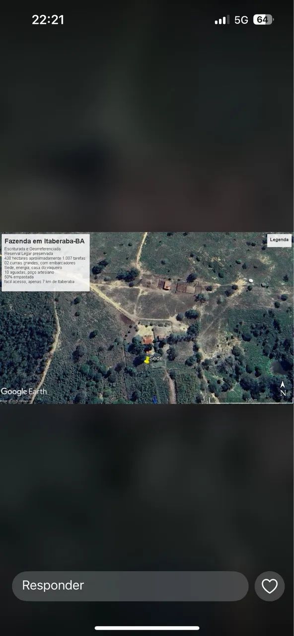 Vendo fazenda a 7km de Itaberaba  - Foto 5