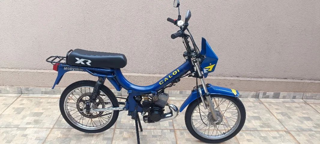 Mobilete Caloi XR 1988 Documentada Emplacada - Foto 4