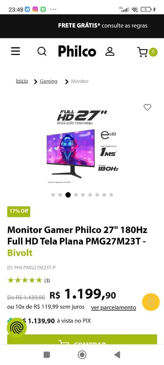 Monitor Philco gamer - Foto 3