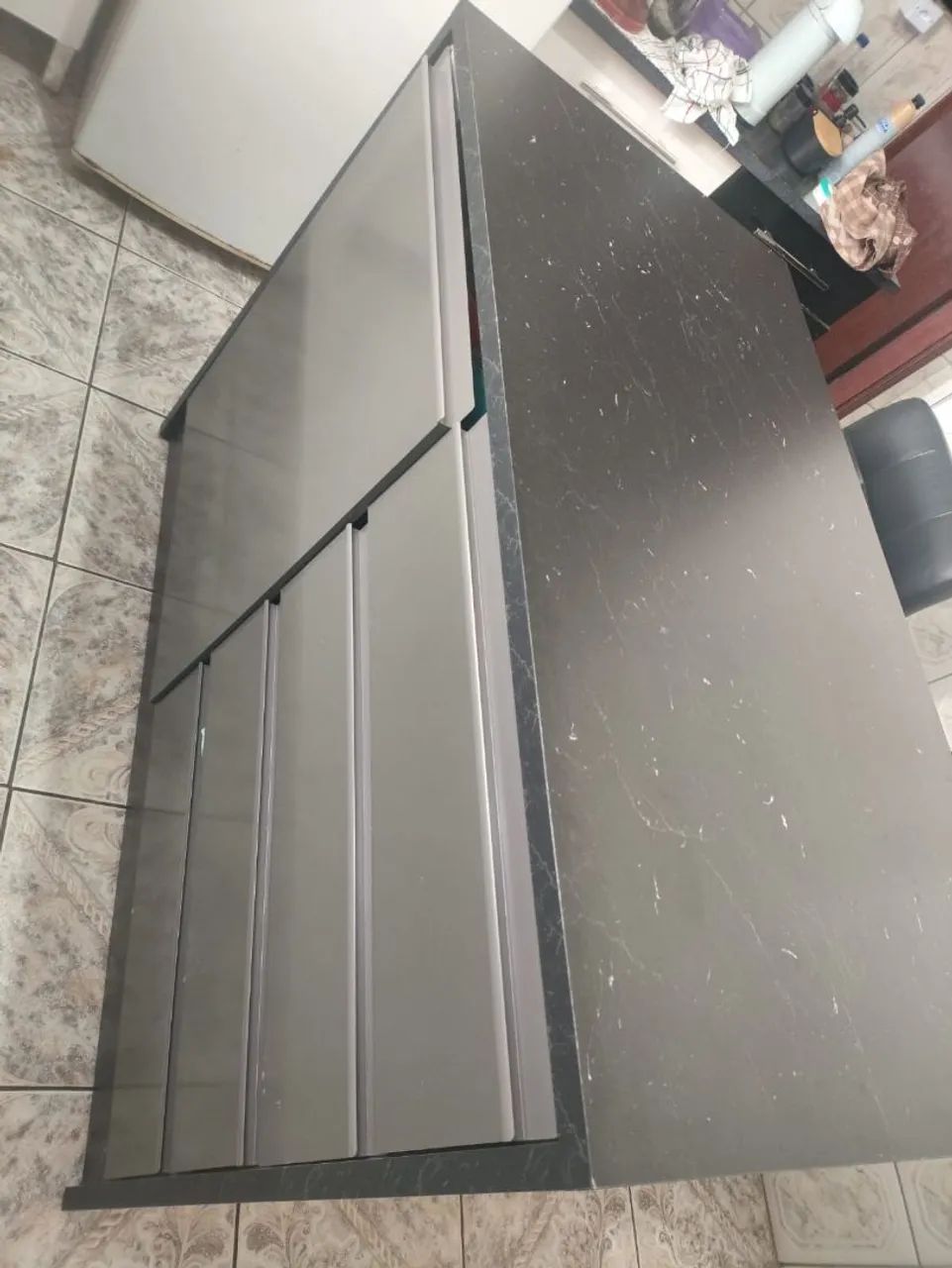 Balcão gourmet com bancada