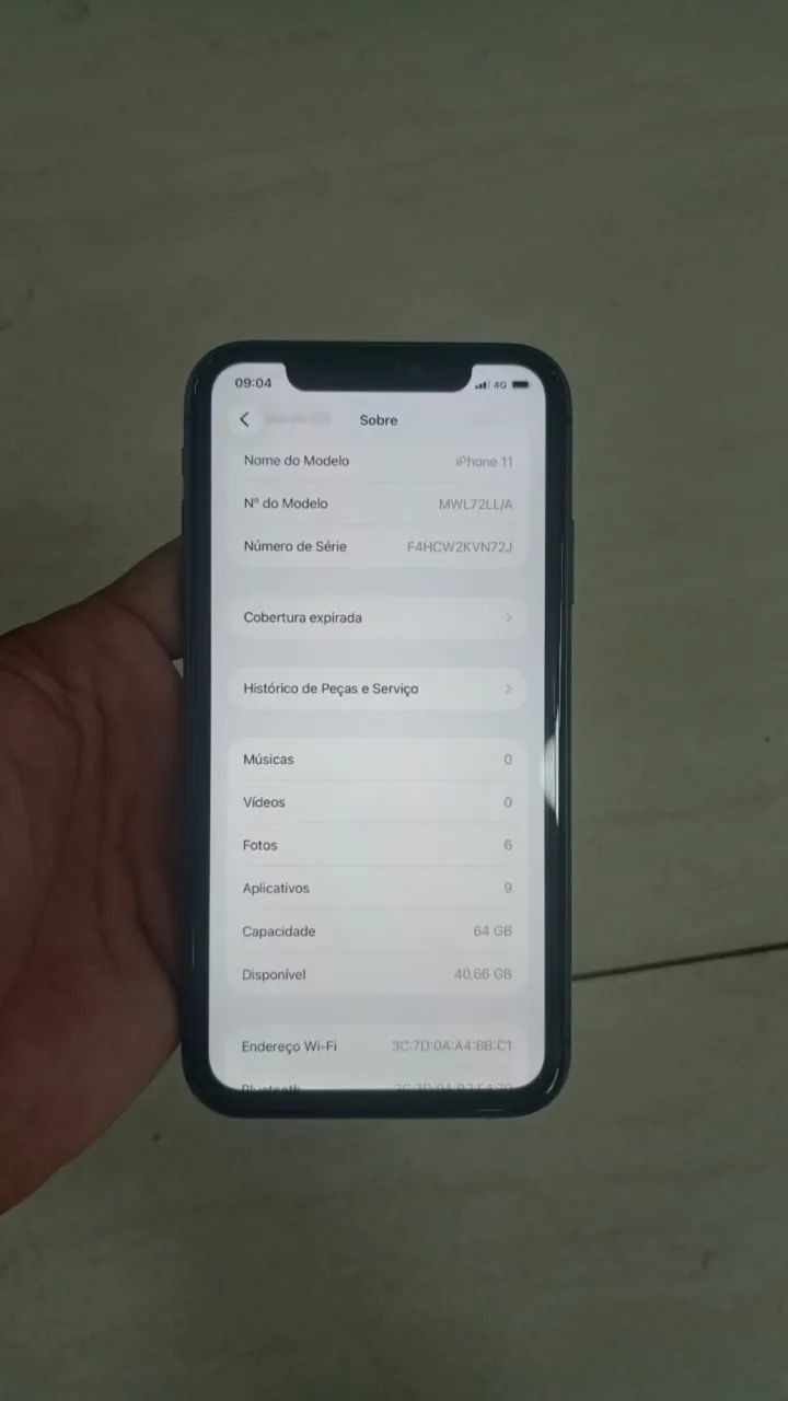 Celular IPhone 11. 64 gigas, bateria 100% - Foto 3