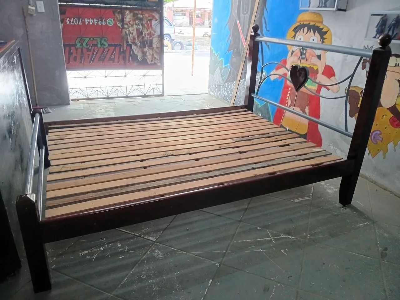 Cama de casal madeira  - Foto 4
