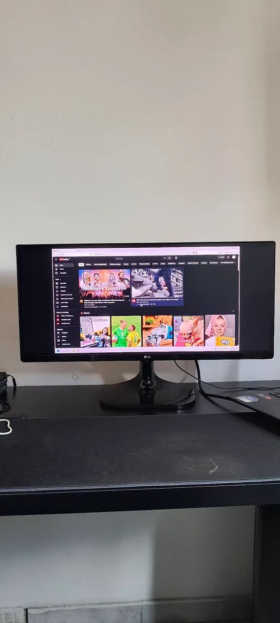 Monitor LG ultrawide 25 polegadas 25UM58 (usado)
