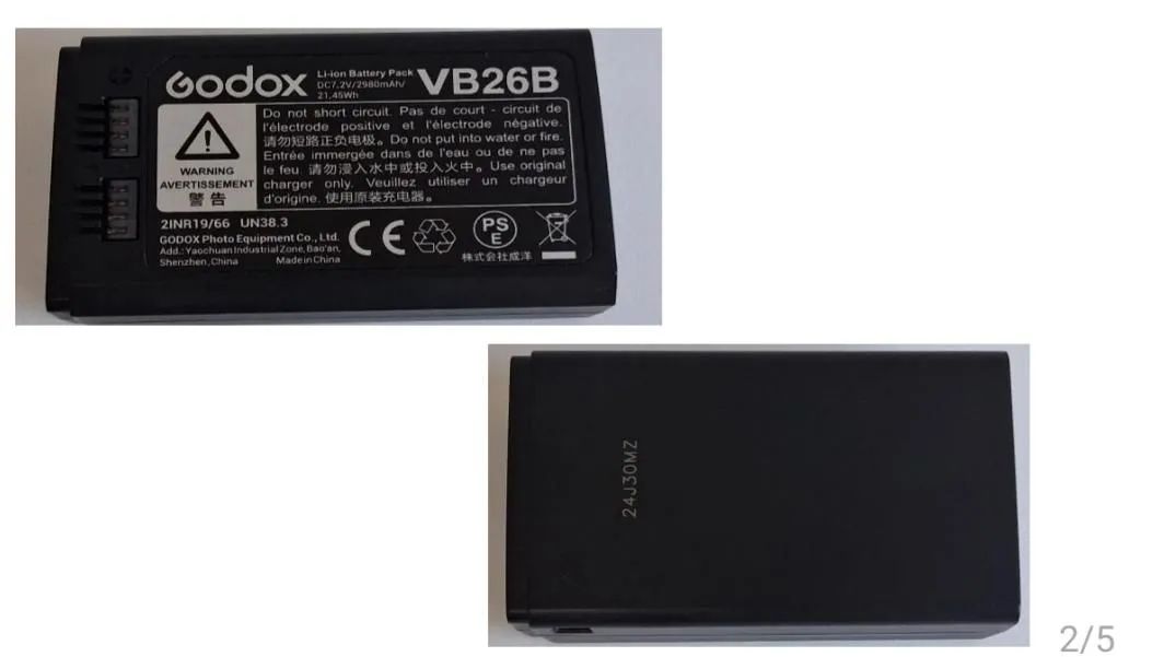 Flash Godox para Canon V860 III Ttl Hss com luz de modelagem ...