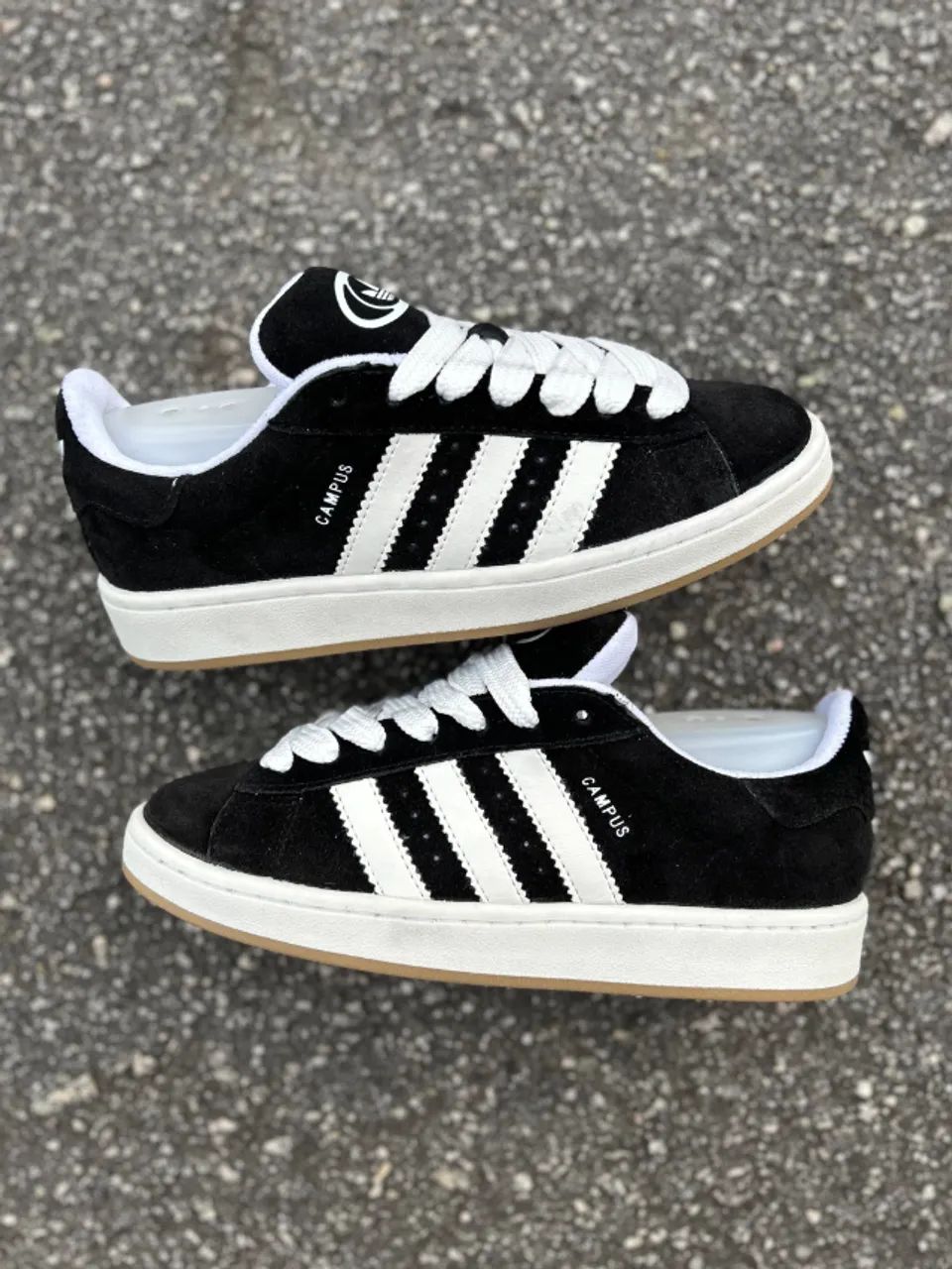 Tênis Adidas Campus Camurça Premium Unissex Cor: Preto - Disponível 34 AO 43 - Foto 6