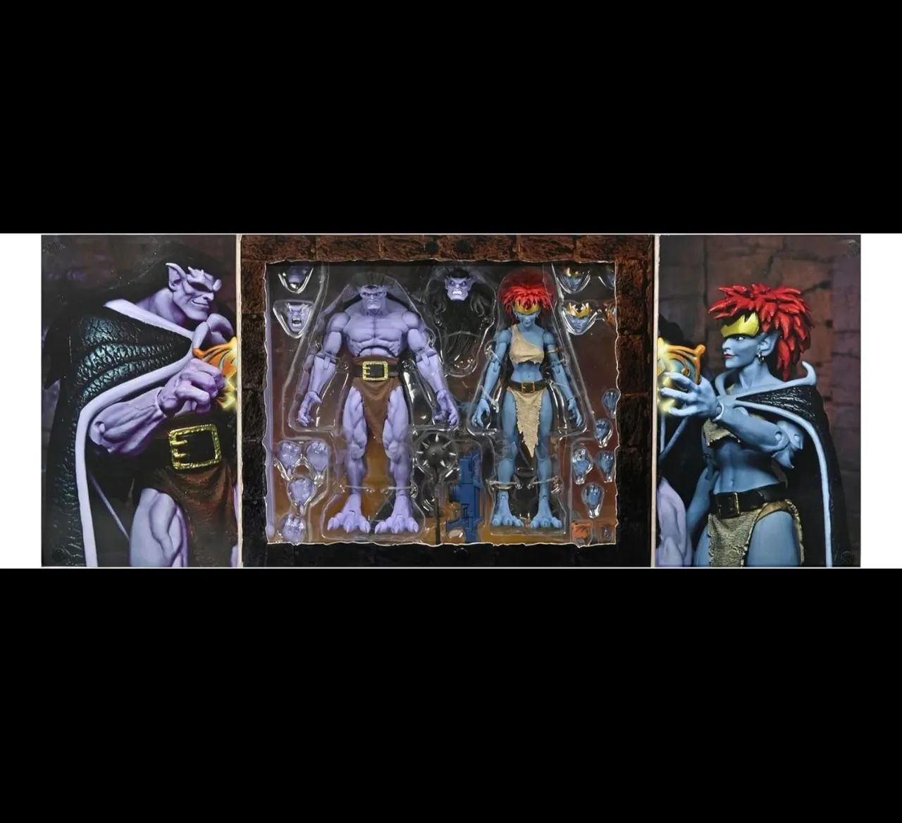 Neca Gargoyles Ultimate Gargulas Goliath & Demona 2 Pack - Foto 2