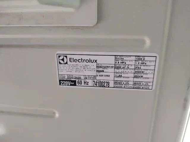 Ar Condicionado Split 24000 Btus - Eletrolux Ecoturbo - Foto 5