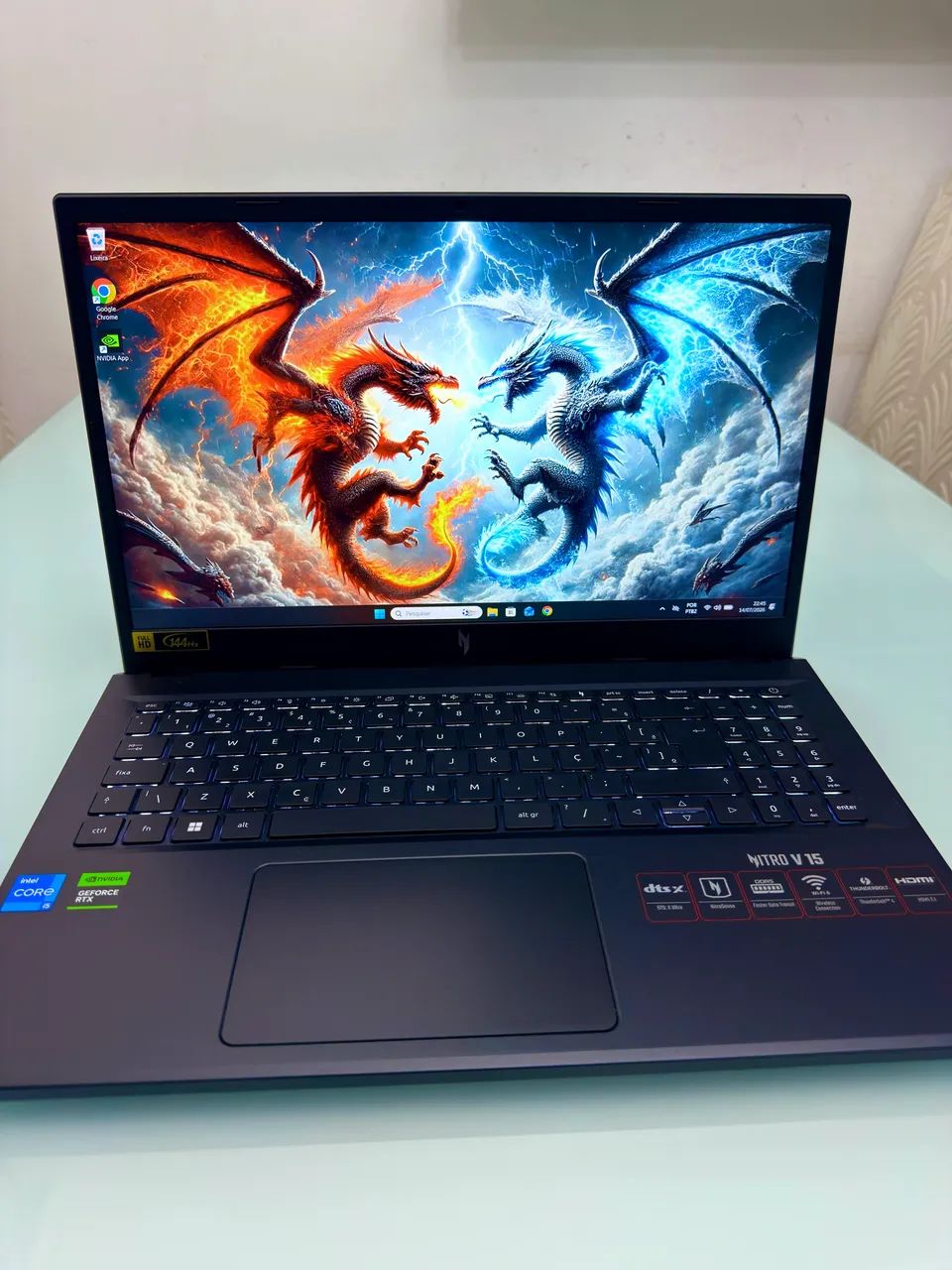 Notebook Acer Nitro v15 + Brinde - Foto 2
