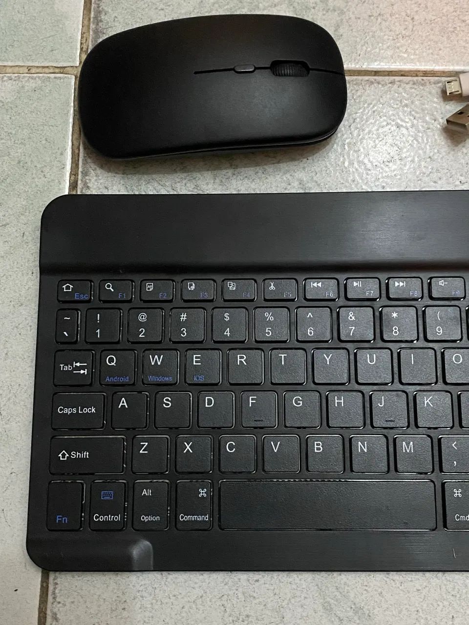 kit teclado e mouse bluetooth - Foto 3