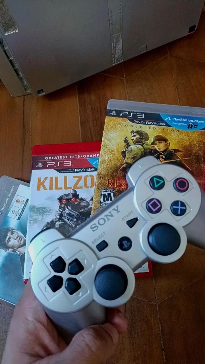 Venda ou troca Playstation 3 silver  - Foto 5
