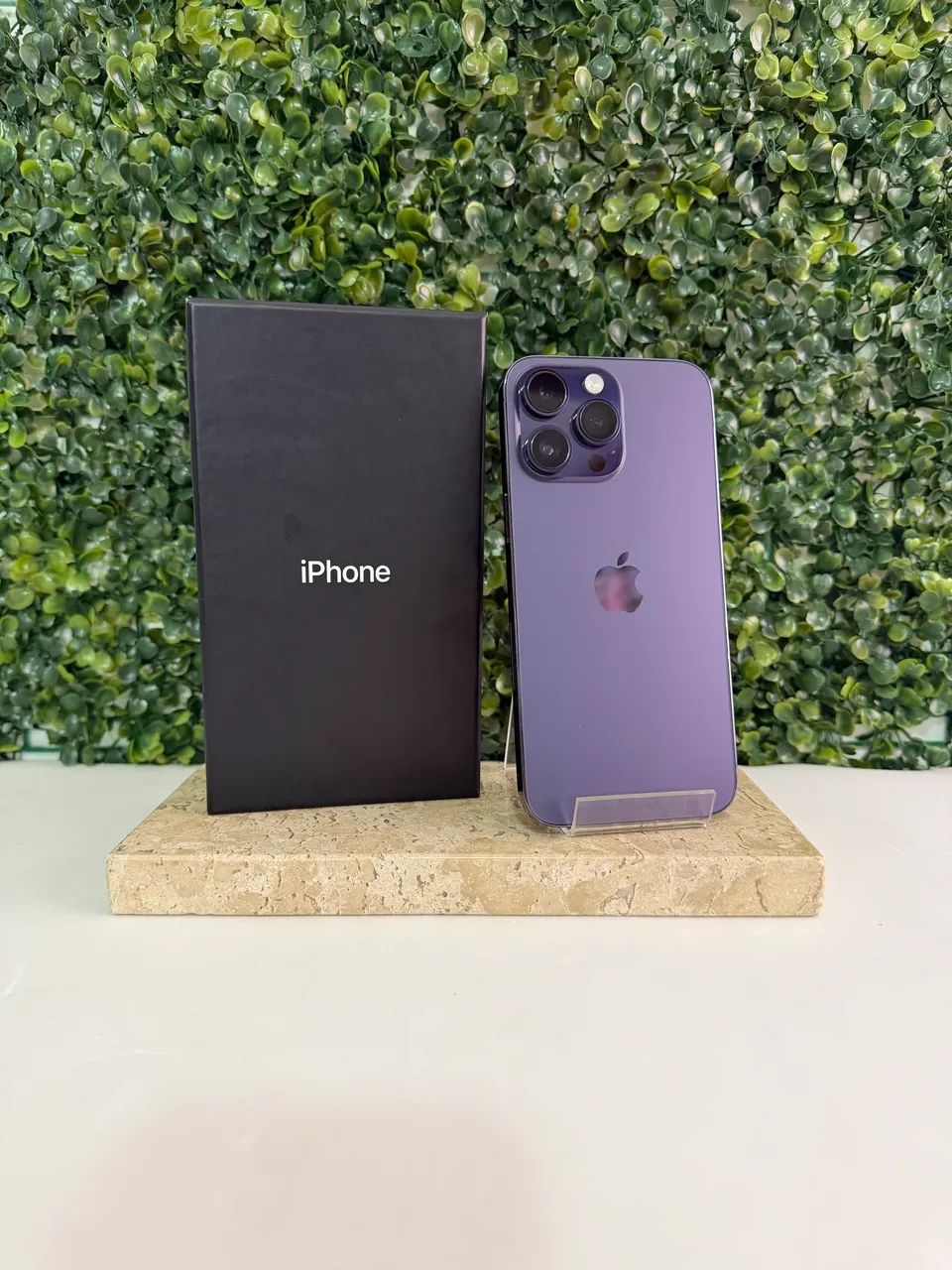 iPhone 14 Pro Max 128GB Roxo - Estado de Novo | 94% de Bateria