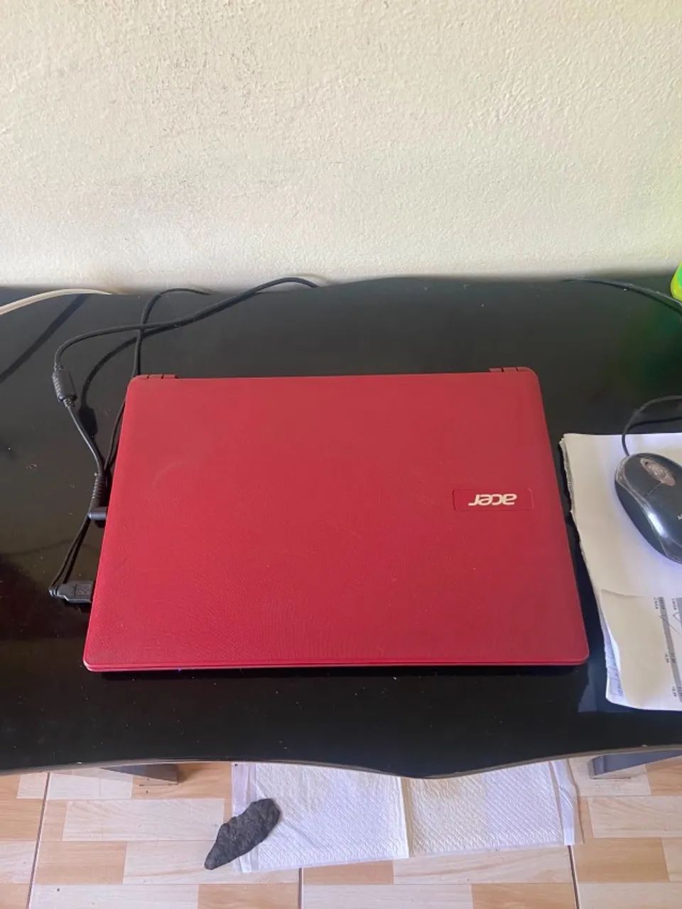 notebook Acer Aspire ES1-431 na cor vermelha - Foto 3