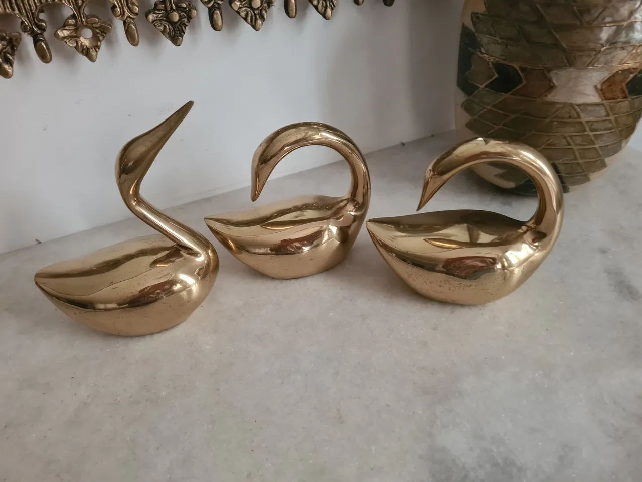 Patos de bronze
