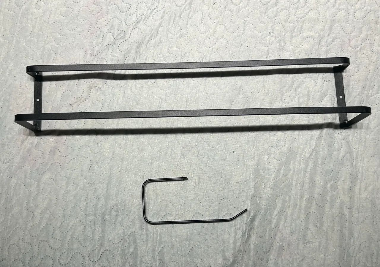 Double Towel Holder and Toilet Paper Holder