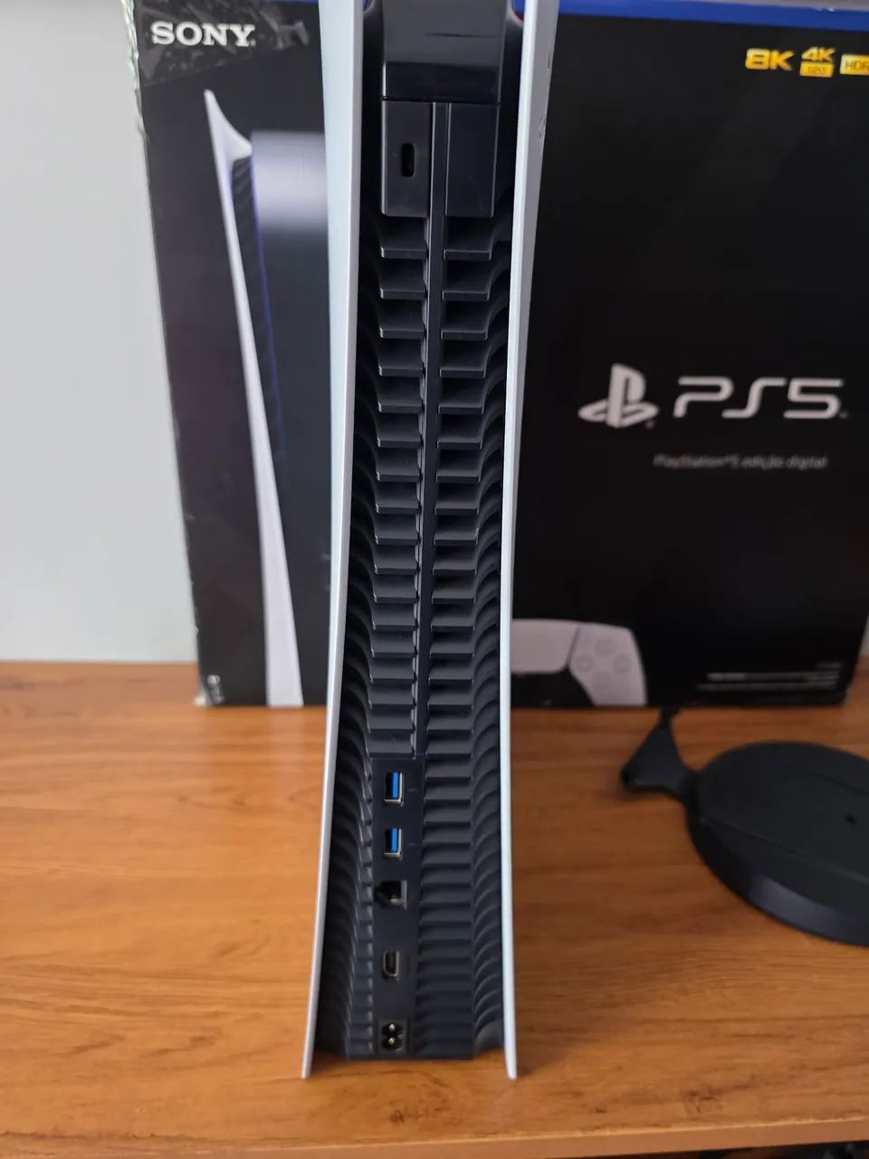 PS5 FAT MIDIA DIGITAL COMPLETO COM CAIXA - Foto 3