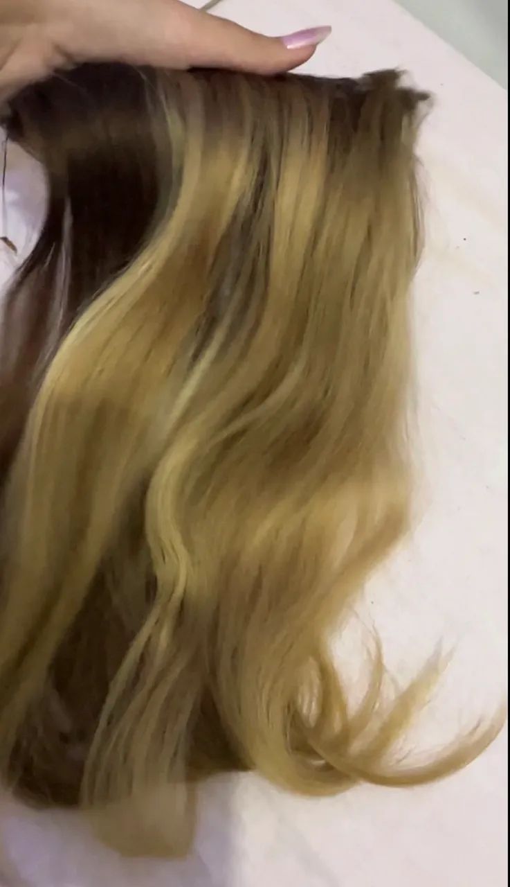 mega hair loiro - Foto 2