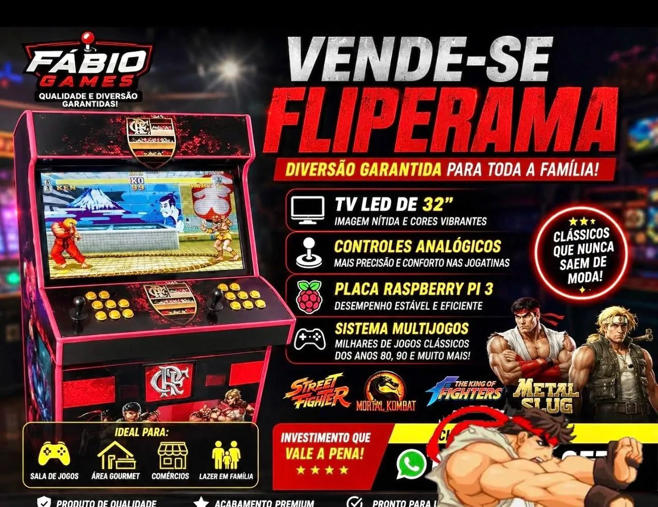 Fliperama Jogos