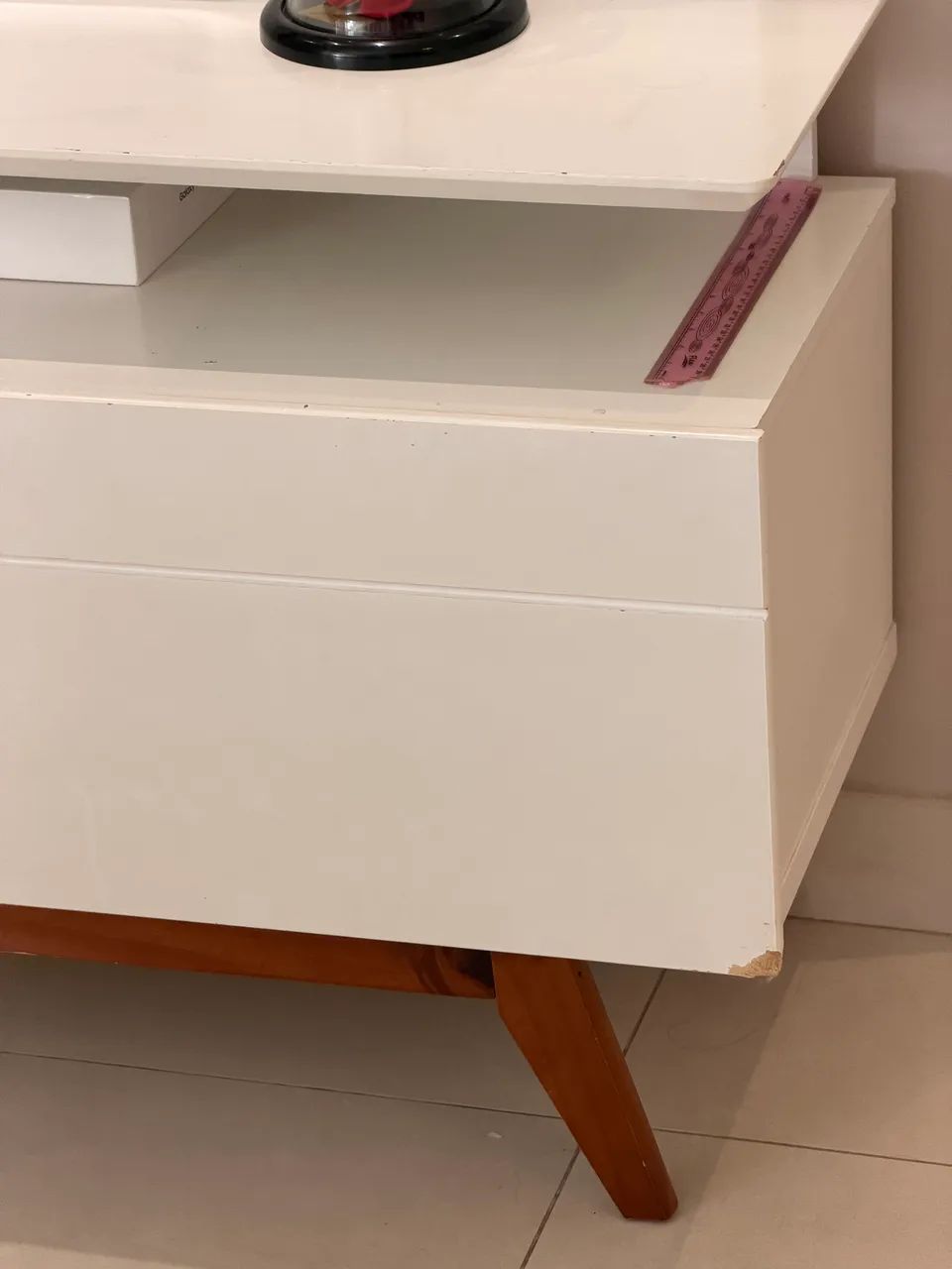 Rack e Painel Branco Fosco - Foto 3