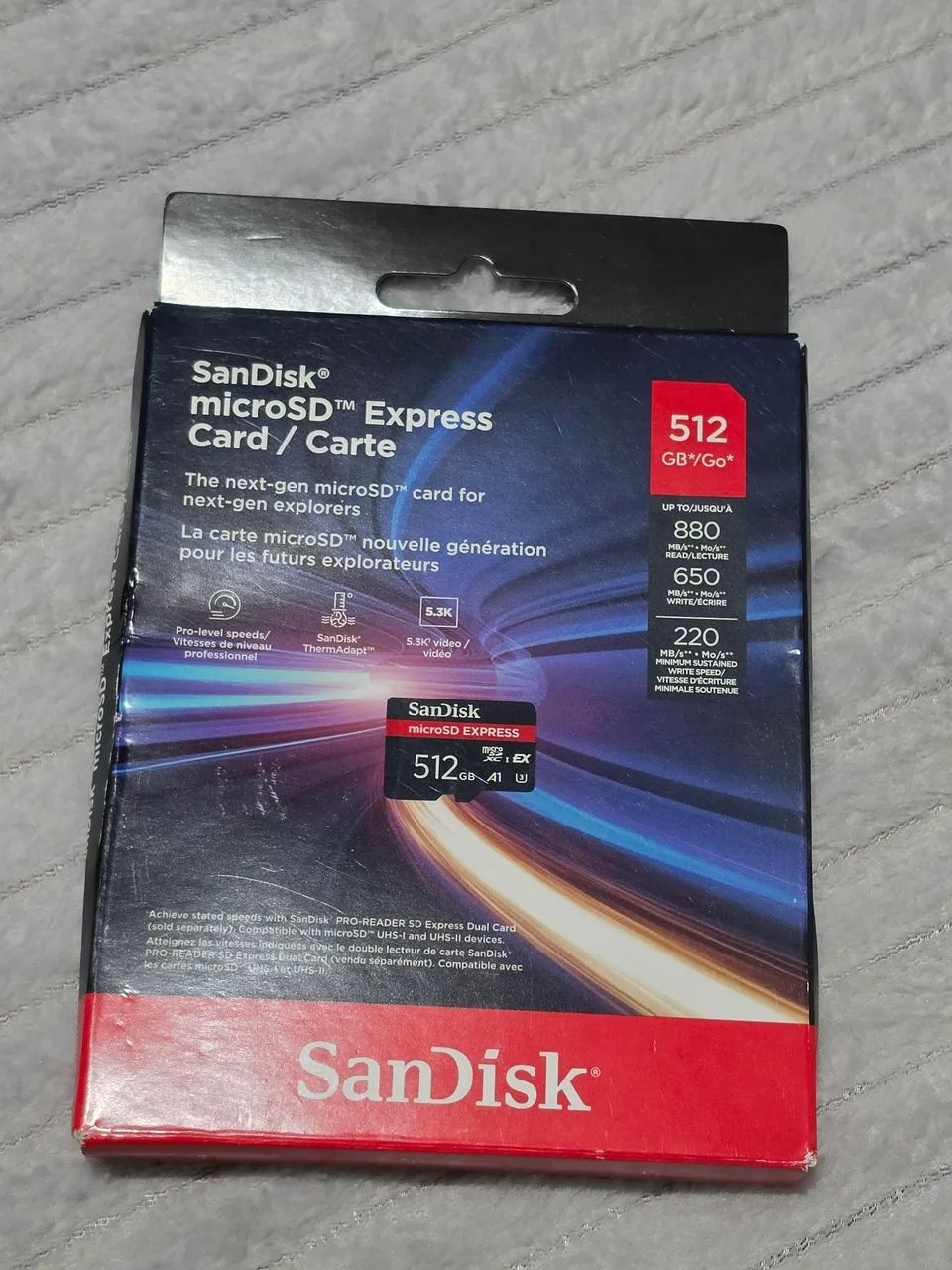 MICRO SD EXPRESS SANDISK 512GB