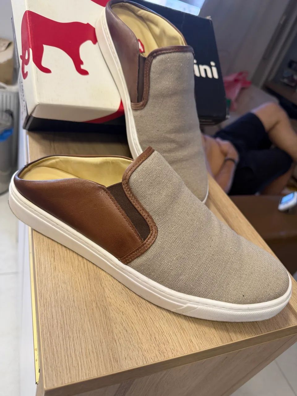 Sapato Berlutini Slip On 44 Couro - Foto 5