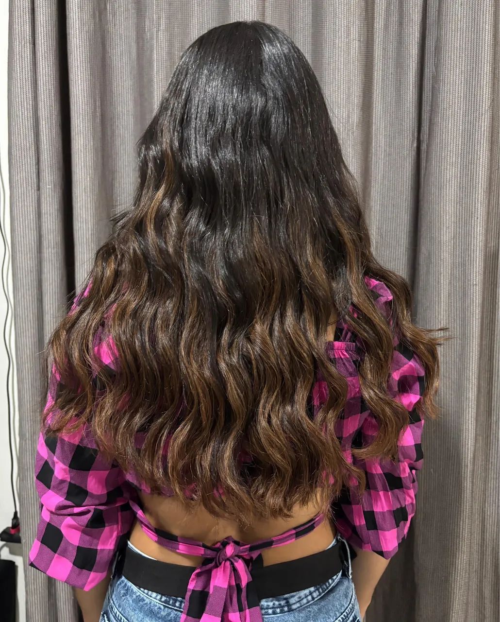 Cabelo Humano Morena Iluminada  - Foto 5