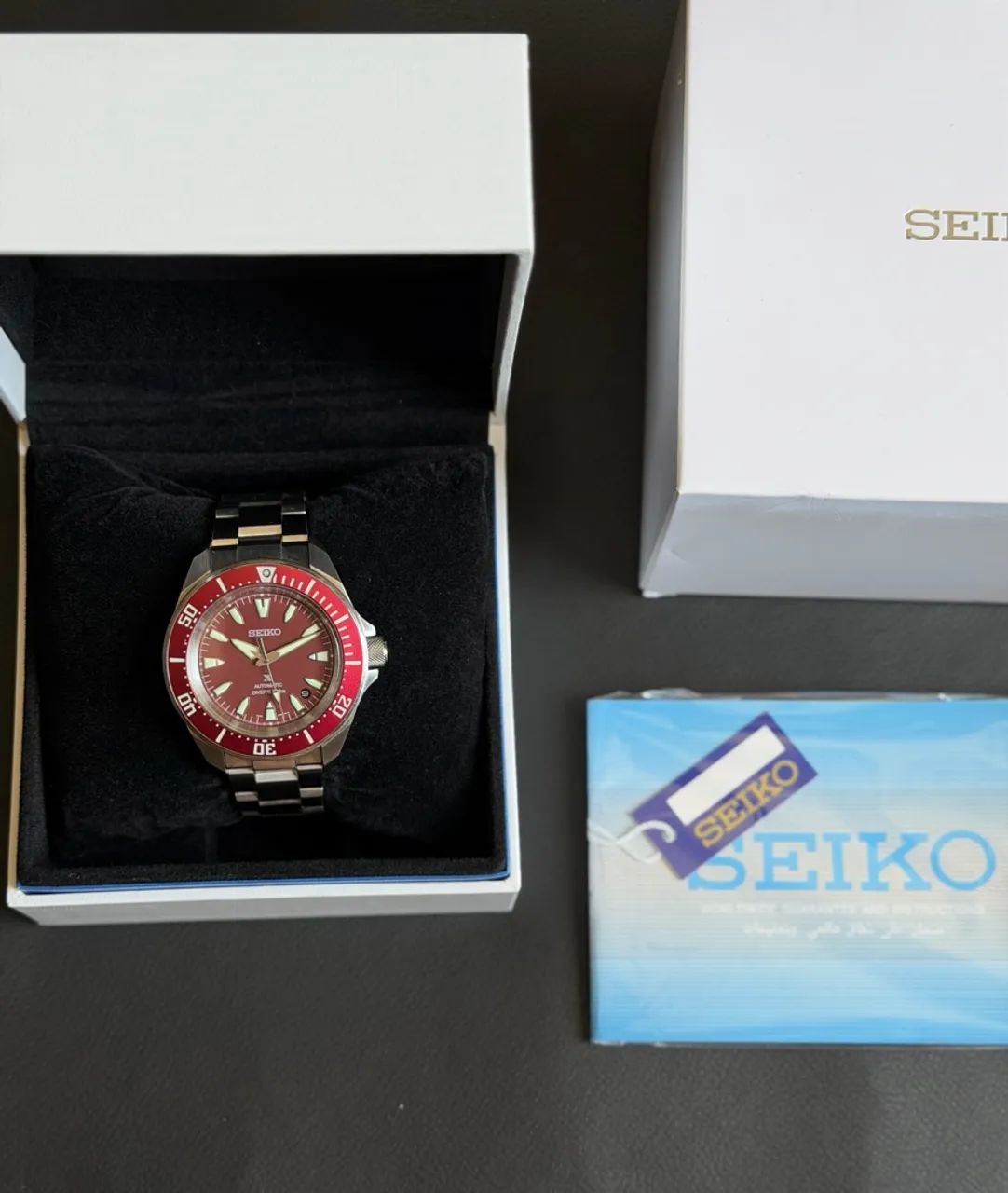 Seiko Prospex Samurai ?Red Samurai? 200m Automático - Foto 3