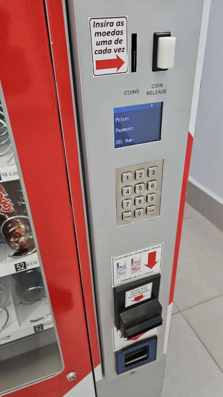 Máquina de Vendas Automática de Snacks - Completa - R$ 5.900 vending machine  - Foto 3