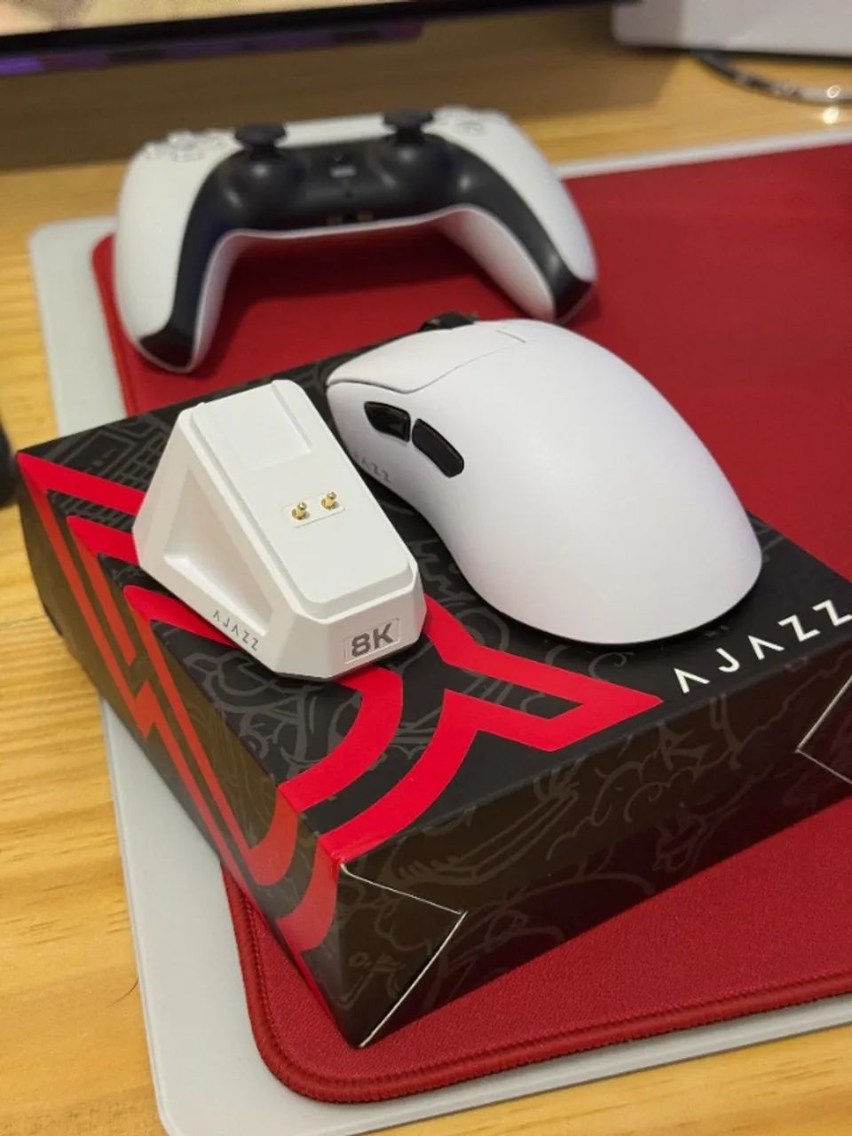 Mouse Ajazz 179 Pro 8K - Branco