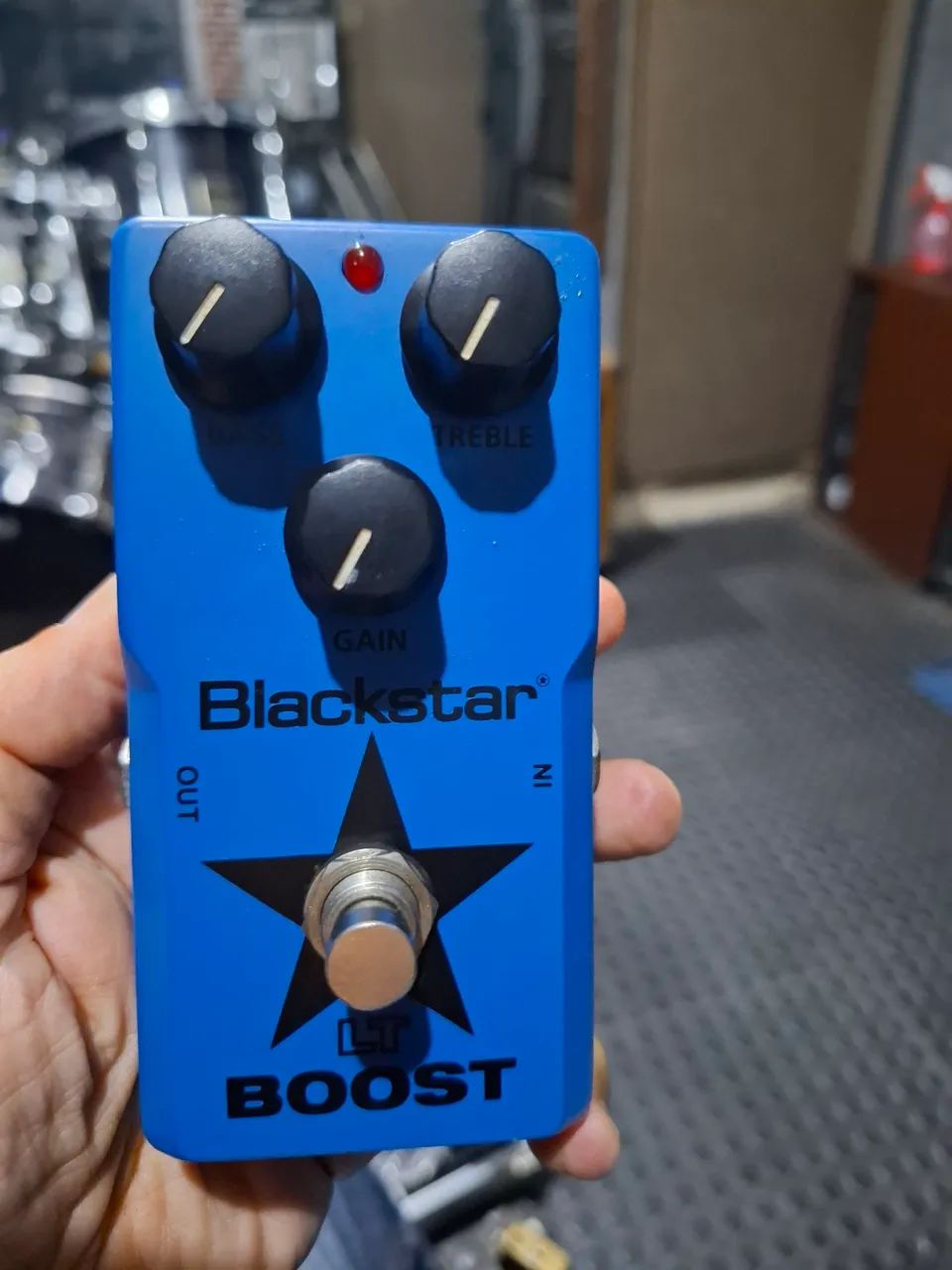 Pedal Boost Lt Blackstar com Grave Agudos Ganho