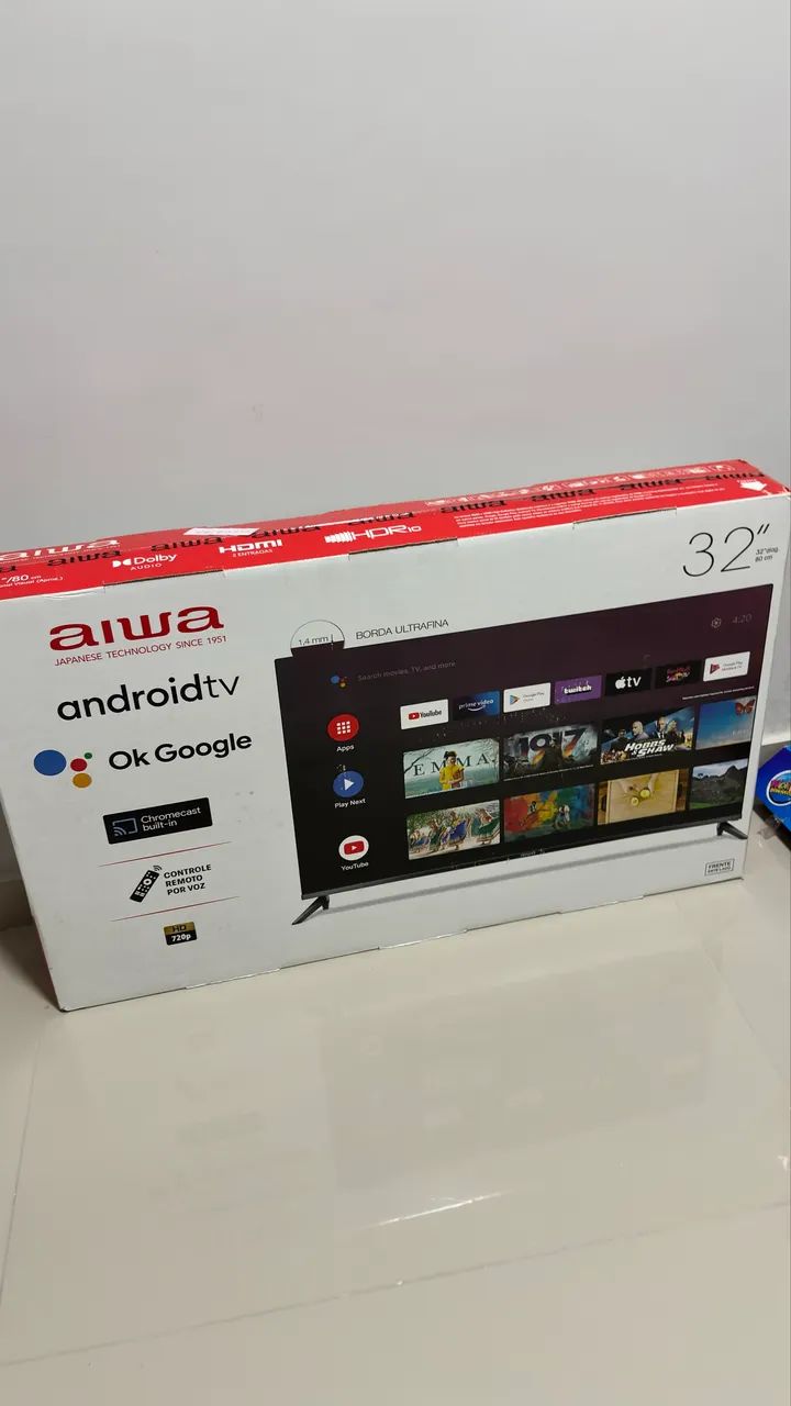 Tv nova aiwa na caixa lacrada  - Foto 3