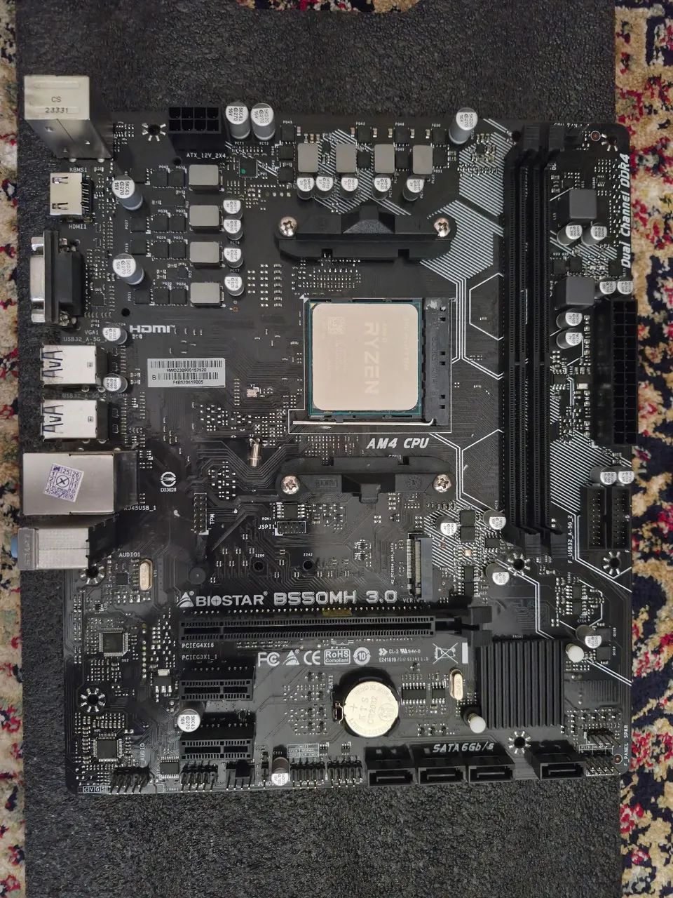 PLACA MÃE BIOSTAR B550M AM4/DDR4 - Foto 2