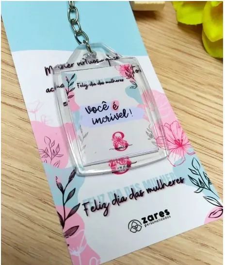 Chaveiro acrílico personalizado  - Foto 2