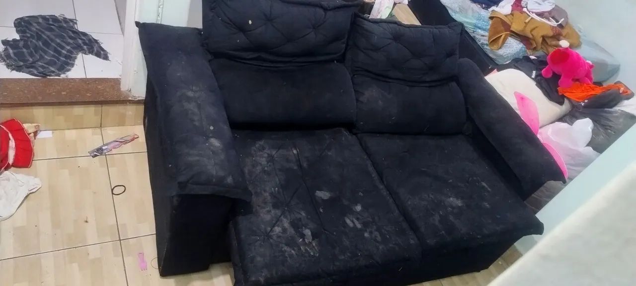 Geladeira, armário,cama, sofá,rack, cadeiras. - Foto 5