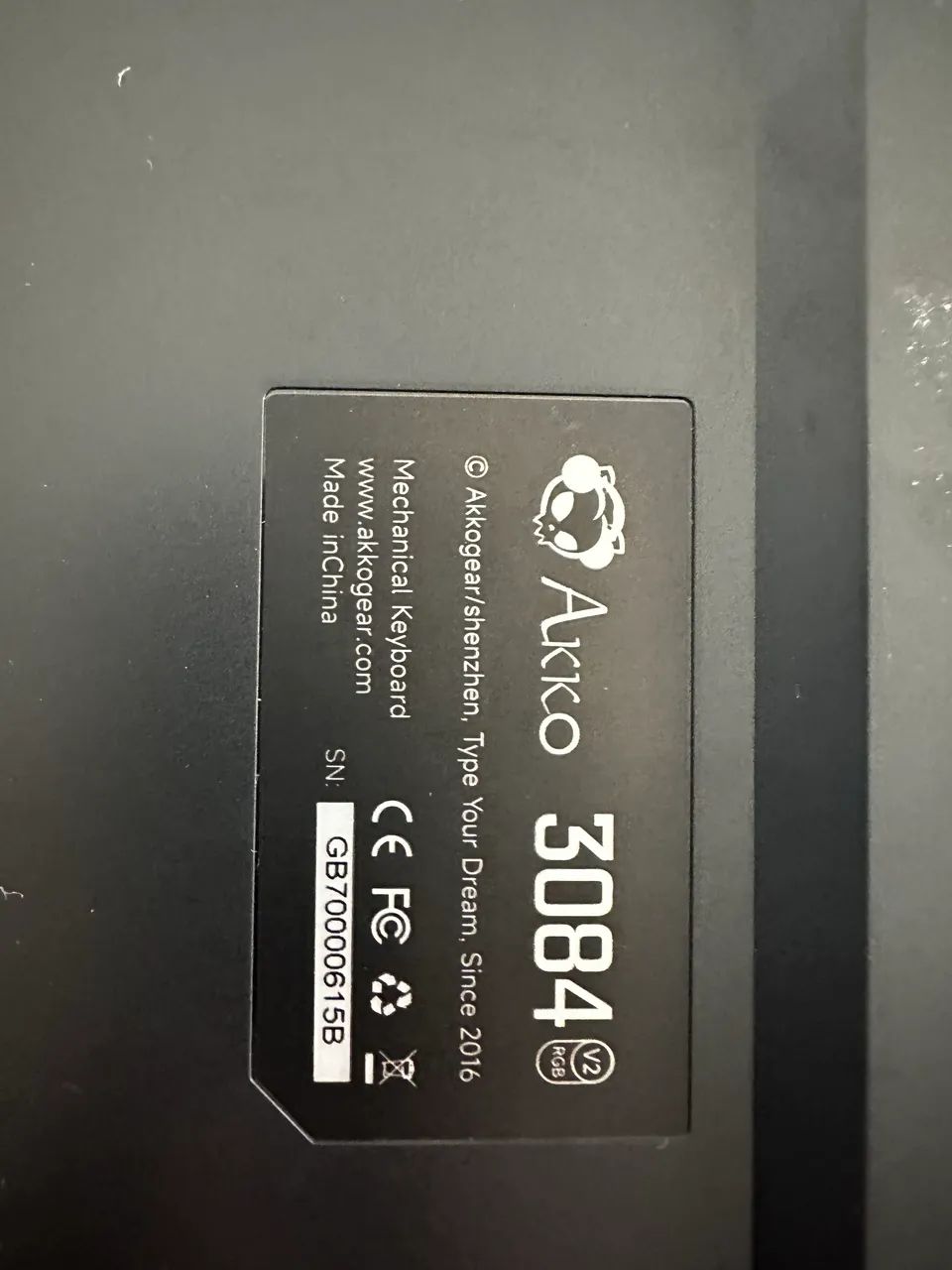 Teclado mecânico - Akko 3084 V2 - Foto 2