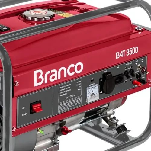 GERADOR  7CV B4T-3500  3.5KV BRANCO - Foto 4