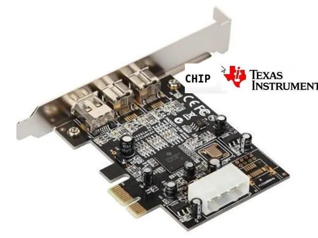 Placa Pci-ex Firewire Combo 1394b 800 e 1394a 400 chip Texas Instruments  - Foto 2
