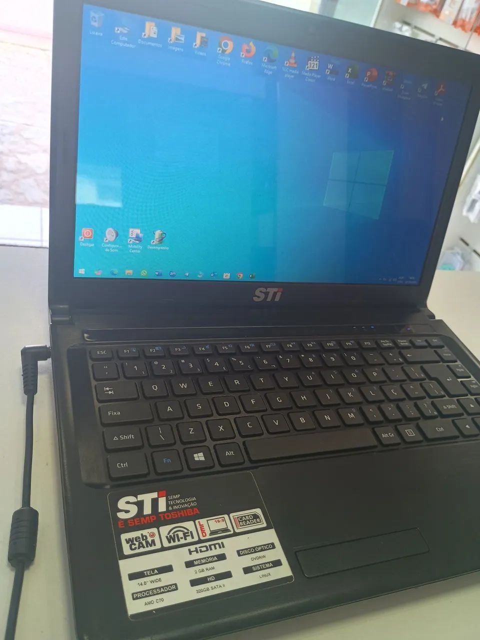 Notebook STI N401 8GB RAM + SSD 120GB  - Foto 2
